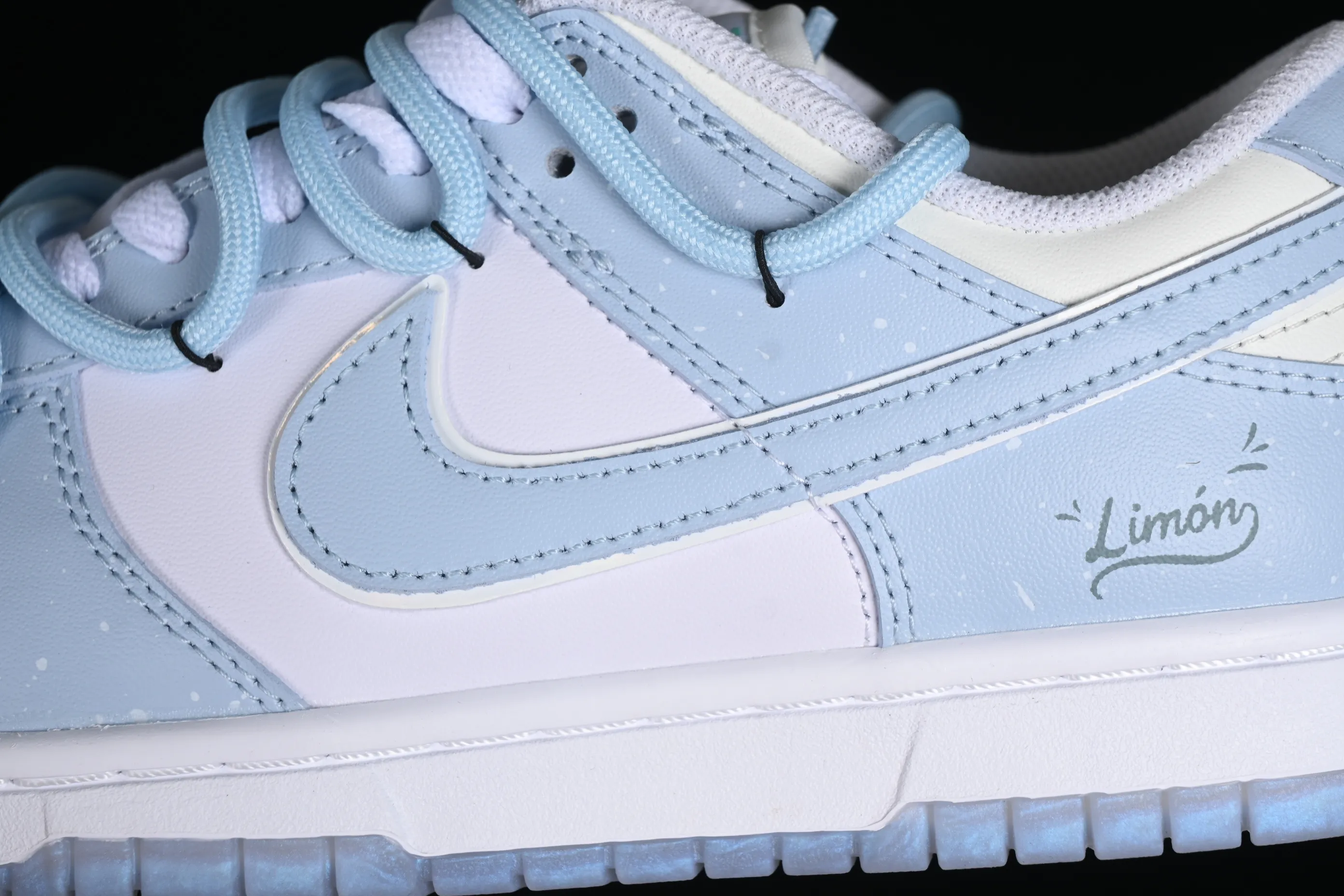 All categories Nk SB Dunk series Nk SB Dunk Low Low-top sneakers Nk Dunk Low Simple sky blue Sea salt and lemon SB strap low-top casual sneakers FJ7743-194